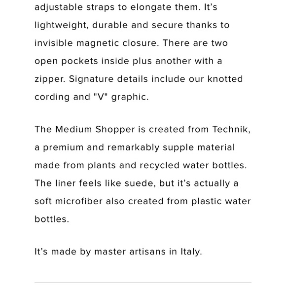 Von Holzhausen vegan medium shopper shoulder bag - Picture 15 of 15